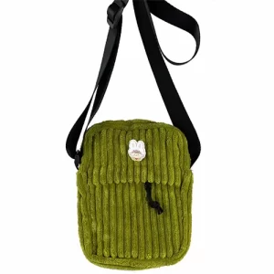 mens side bag green