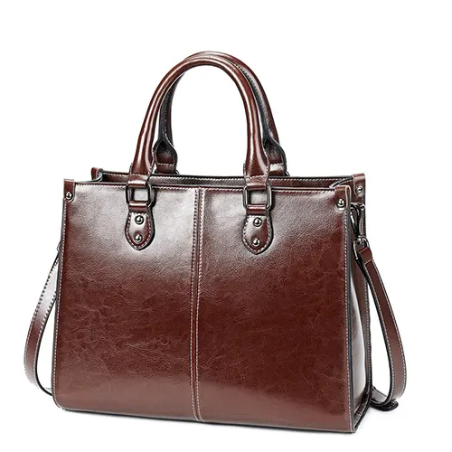 genuine leather handbag