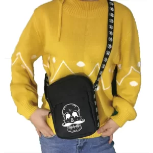 mens crossbody bag black