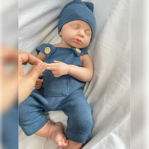sleeping reborn baby