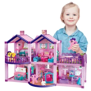 barbie doll home