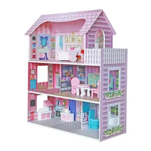 wooden doll house